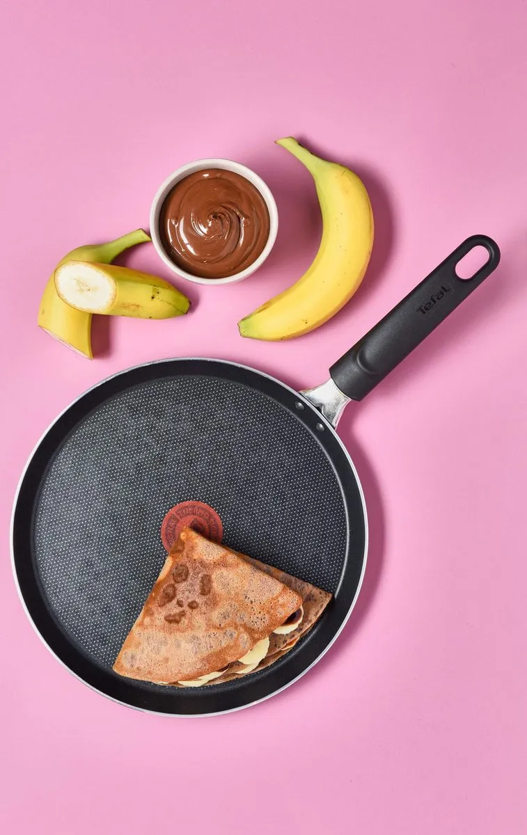 Tefal Cook & Clean Pannenkoekenpan 25cm - Zwart