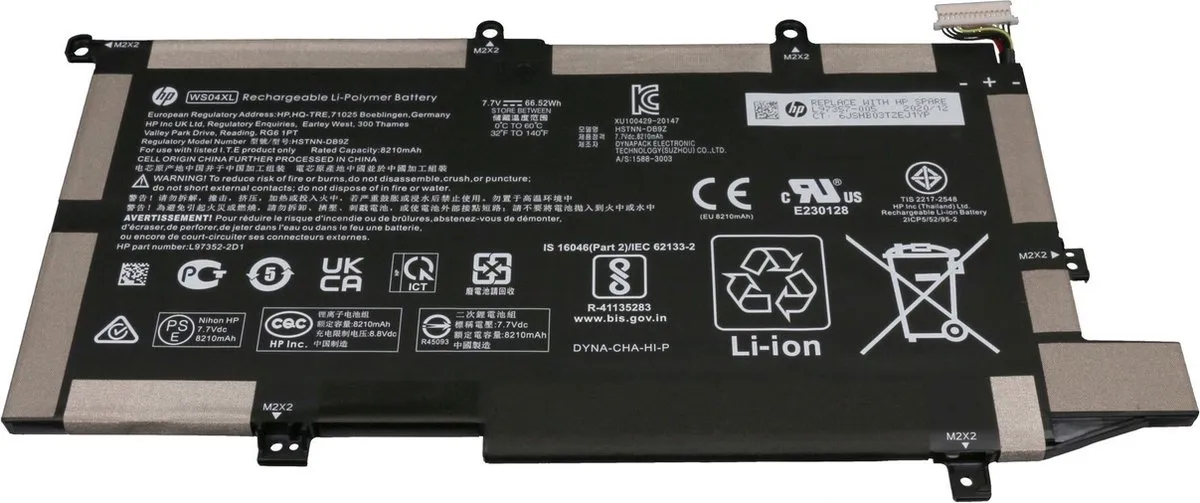 HP L97357-005 Laptopbatterij 66,52Wh