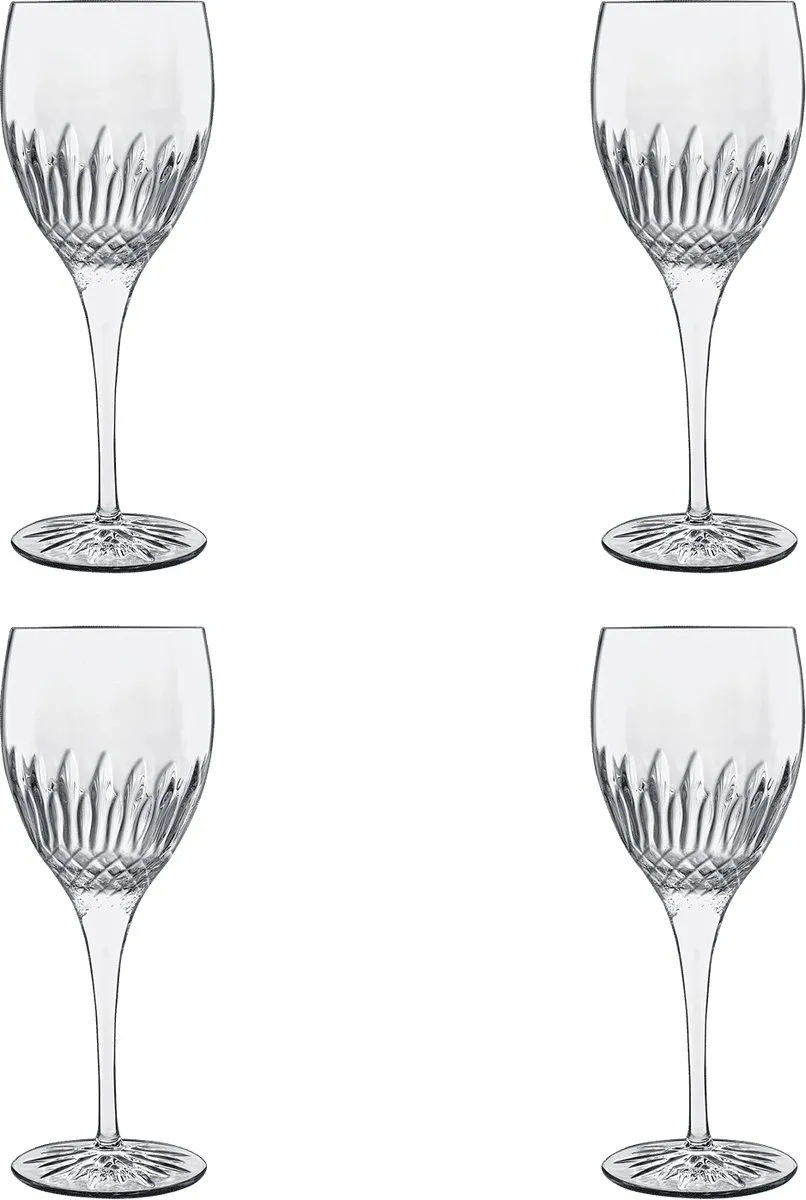 Luigi Bormioli Diamante Wijnglas 38cl - 4 Stuks