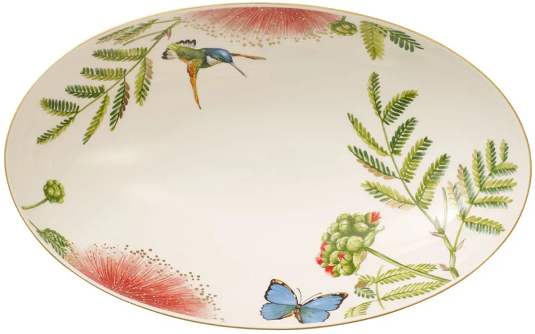 Villeroy & Boch Amazonia Ovale Schaal 30x18cm - Gekleurd
