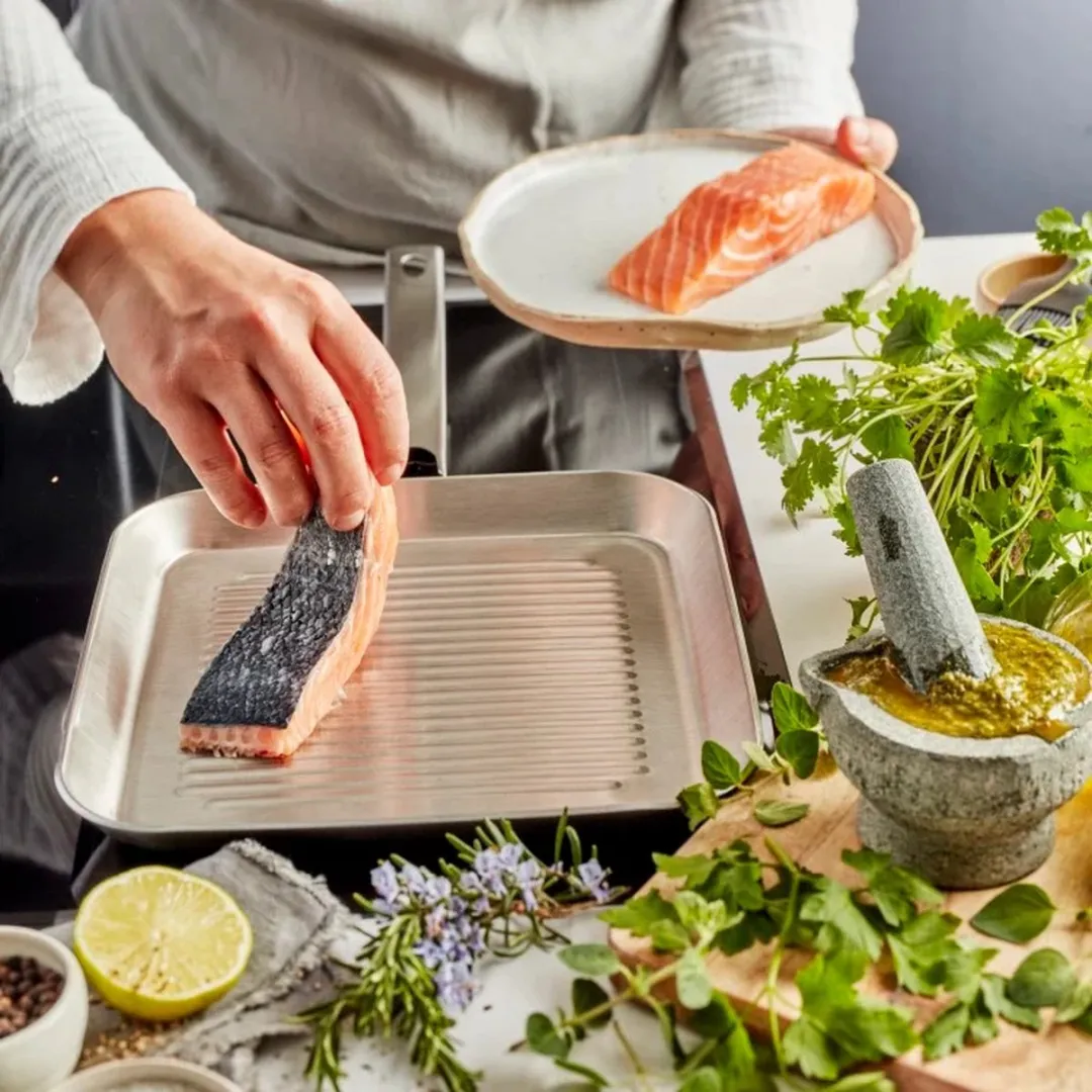 Demeyere Resto Grillpan - 24 x 24 cm