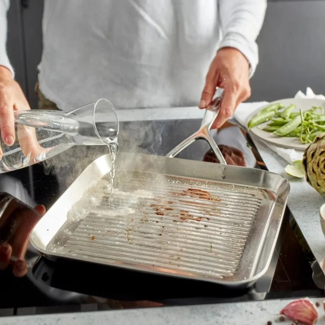 Demeyere Resto Grillpan - 24 x 24 cm