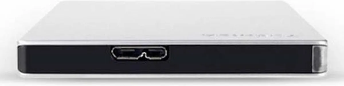 Toshiba Canvio Slim 2TB Externe Harde Schijf - Zilver