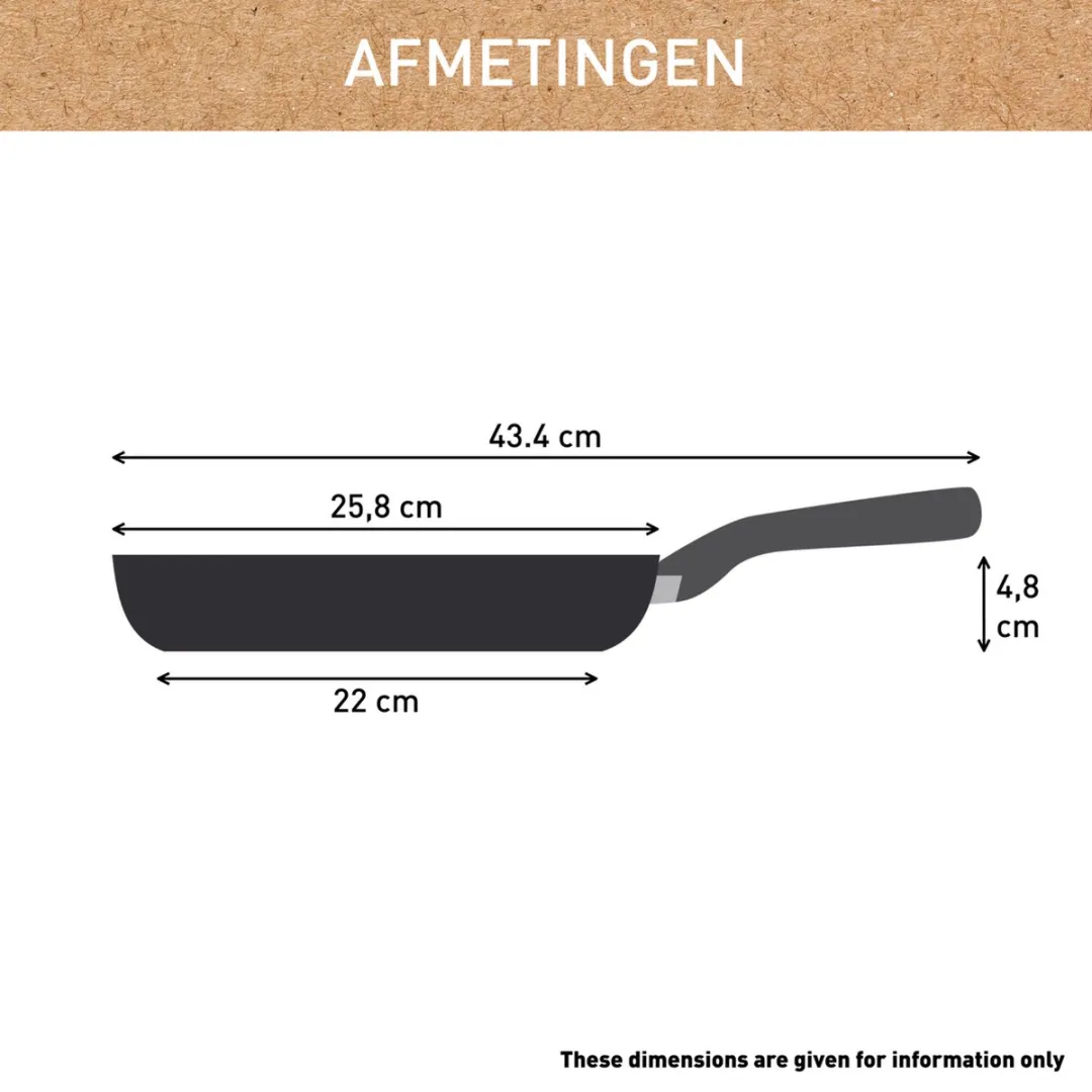 Tefal Revive Koekenpan 24cm Keramisch - PFAS-vrij