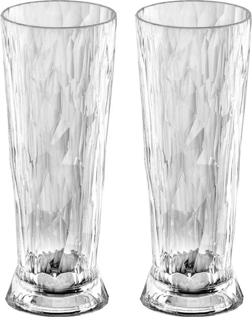 Koziol Superglas Club No. 10 Bierglas 300ml - 2 Stuks - afbeelding 6 van 6