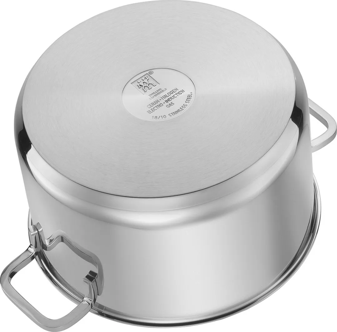 Zwilling Quadro Kookpannenset 5-delig - Zilver - 9 Stuks - afbeelding 3 van 6