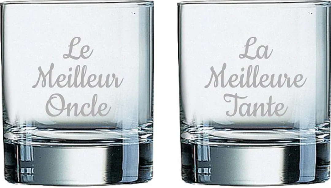 Arcoroc Whiskeyglas Gegraveerd 20cl