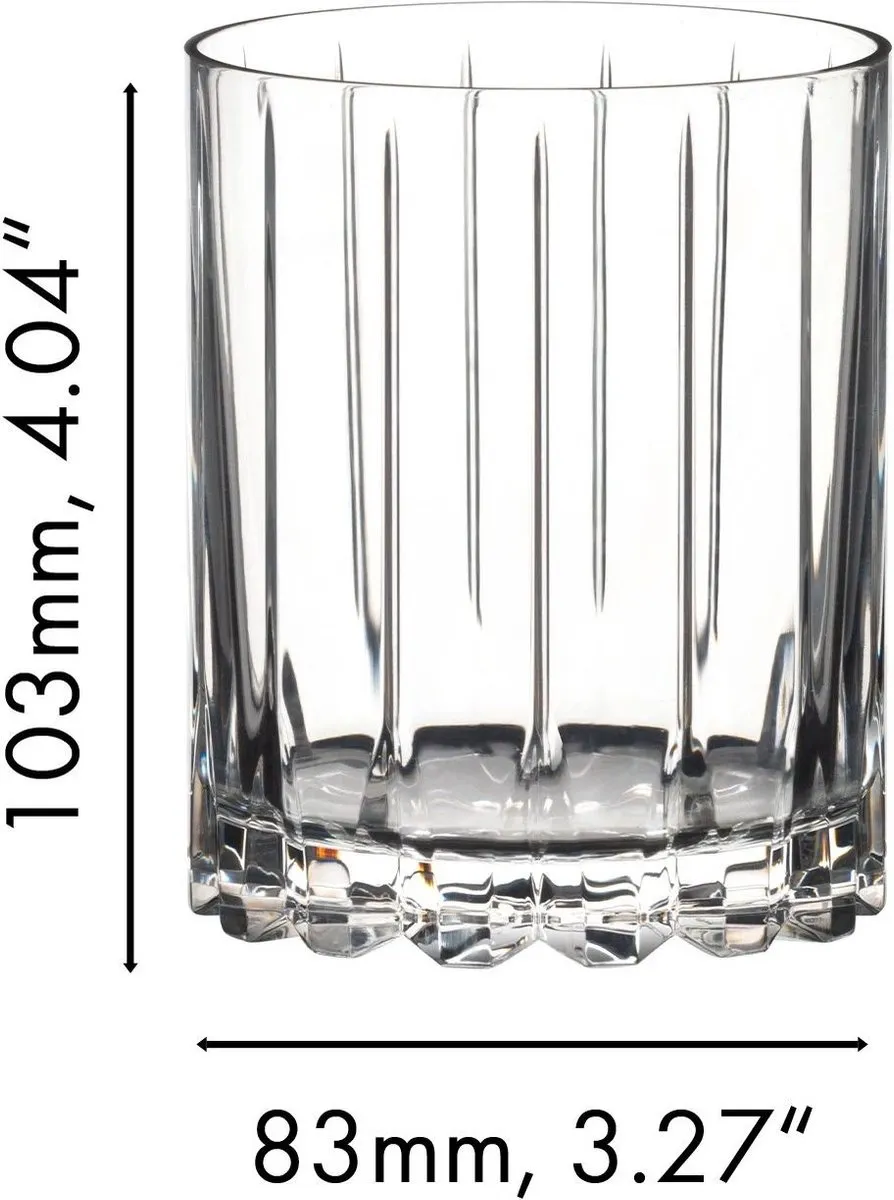 Riedel Whiskey Double Rocks Glas - 2 Stuks
