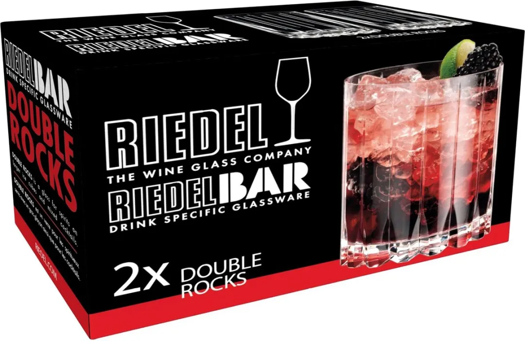 Riedel Whiskey Double Rocks Glas - 2 Stuks