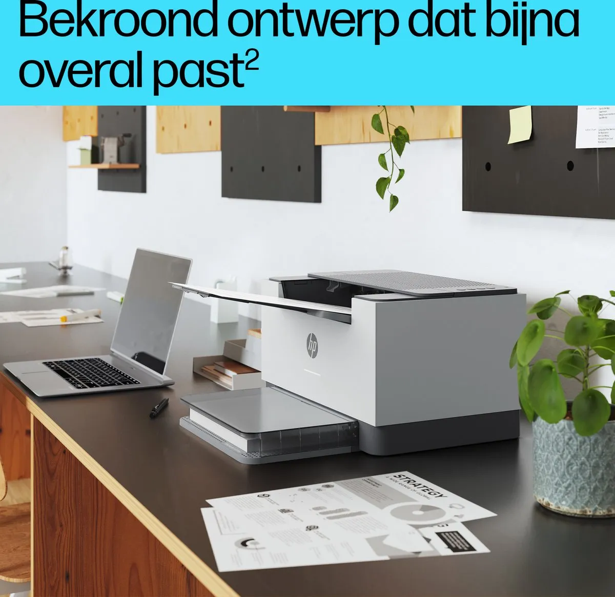 HP LaserJet M207dw Laserprinter - 150 Vel - Grijs/Wit