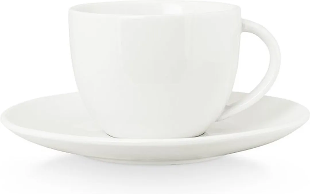 vtwonen Theeset 175ml - 6-delig Wit