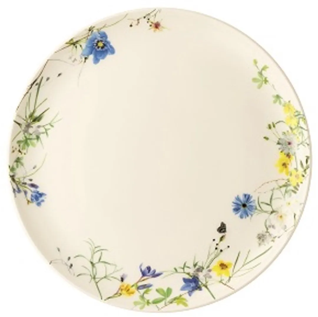 ROSENTHAL - Brillance Fleurs des Alpes - Ontbijtbord 21cm coupe