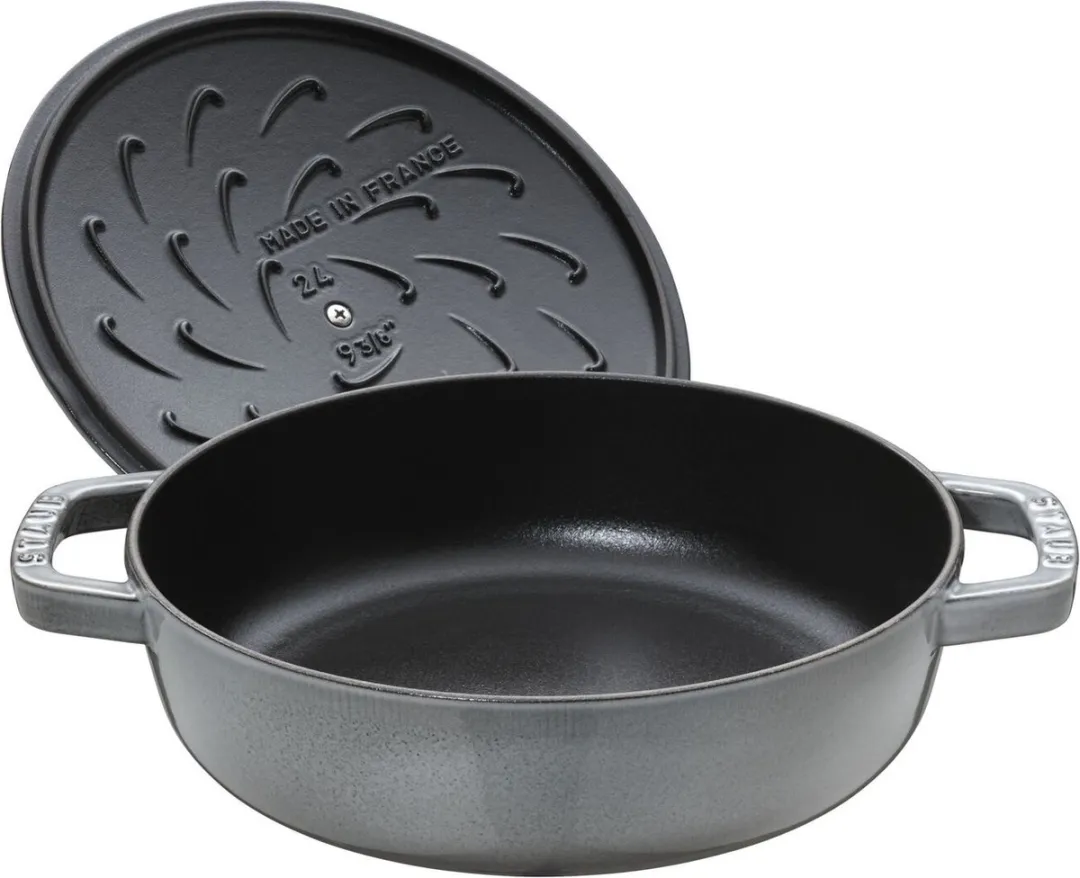 Staub Sauteerpan 28cm - Grijs