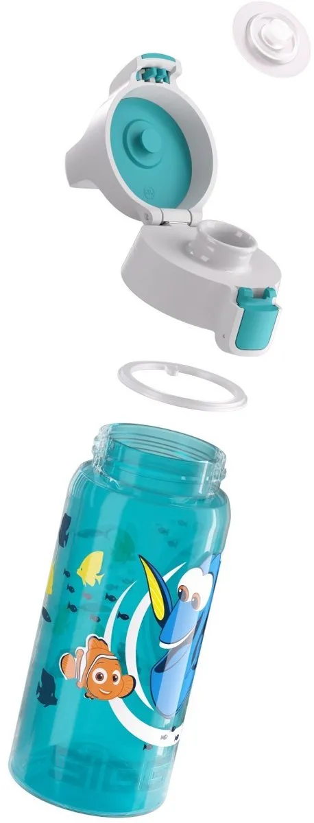 Disney SIGG VIVA ONE Dory 500ml Drinkfles - Blauw - afbeelding 2 van 6