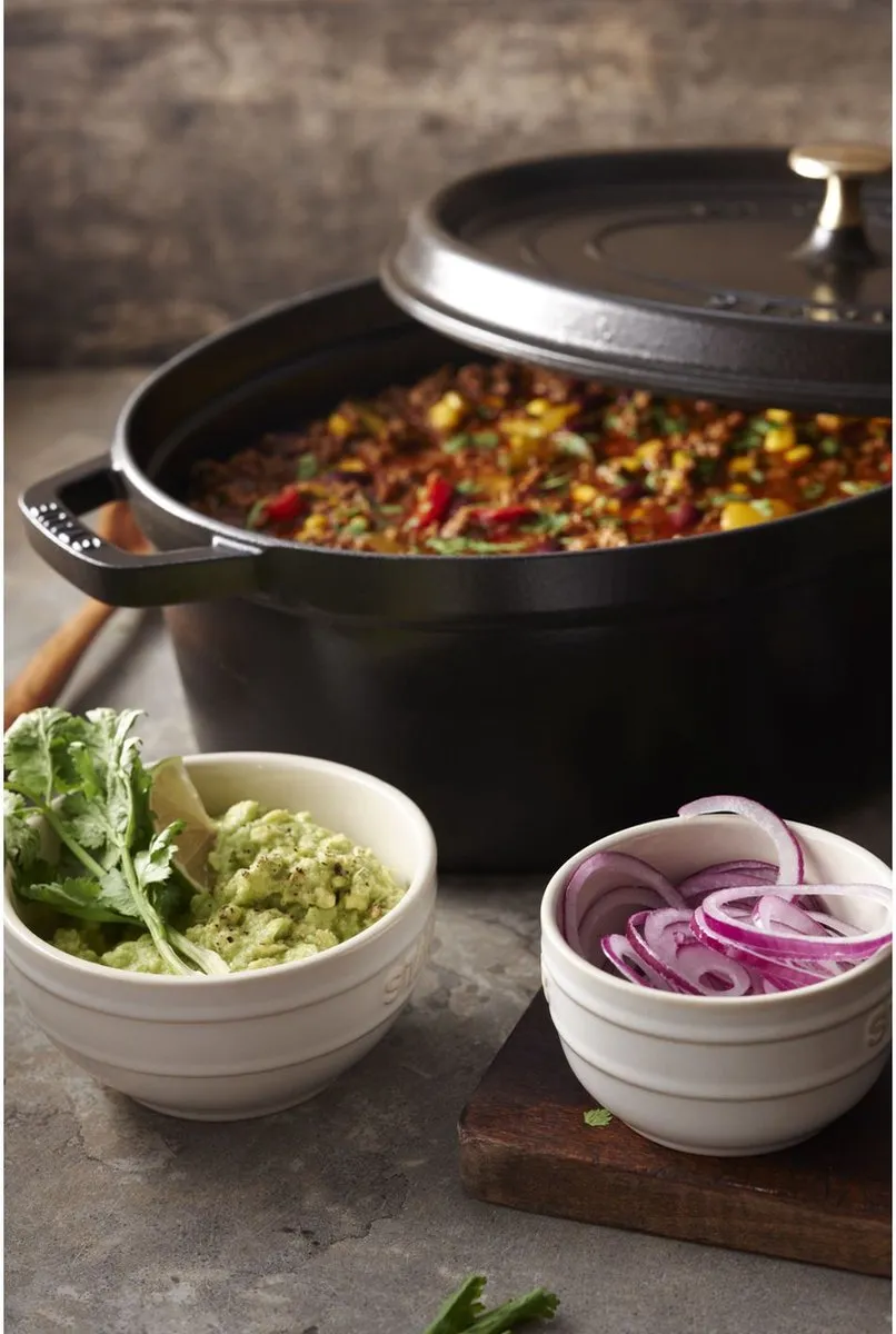 Staub Braadpan Ovaal 8L - Ø37cm - Zwart