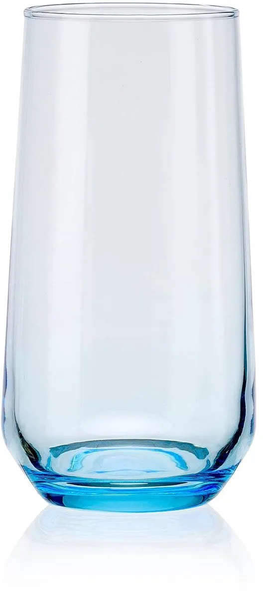 Pasabahce Allegra Blauwe Longdrinkglazen