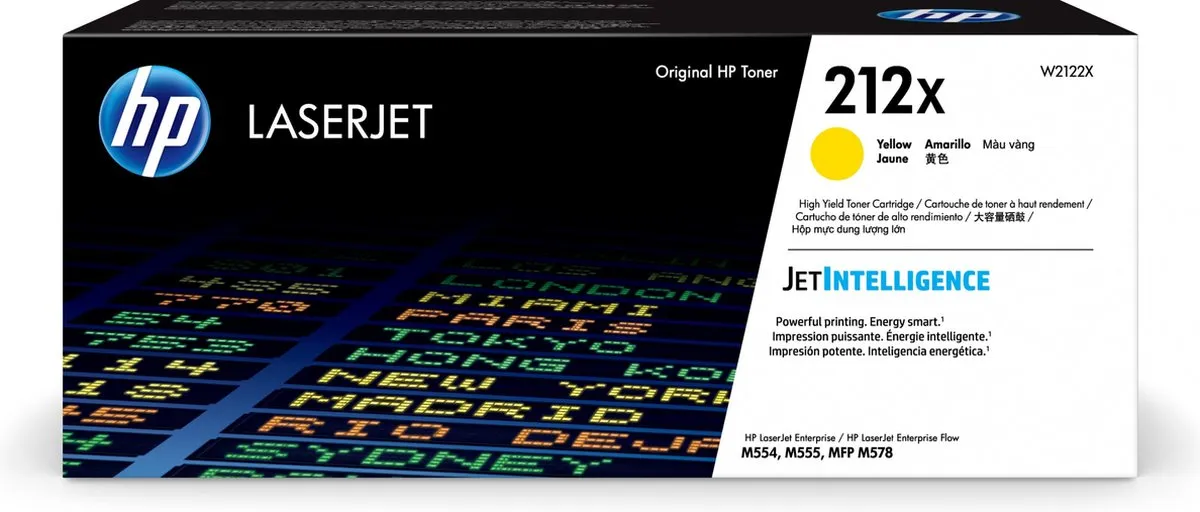 HP 212X Gele LaserJet Tonercartridge - 10.000 pagina's