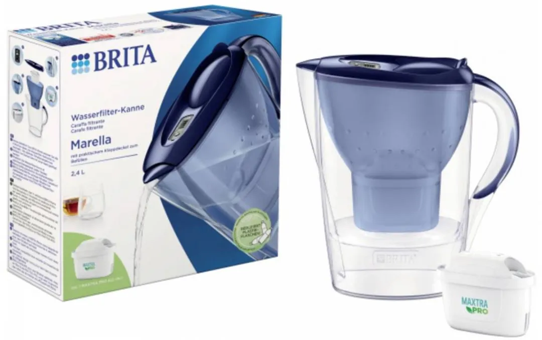 BRITA Marella Waterfilterkan 2.4L Blauw - MAXTRA PRO 1051119