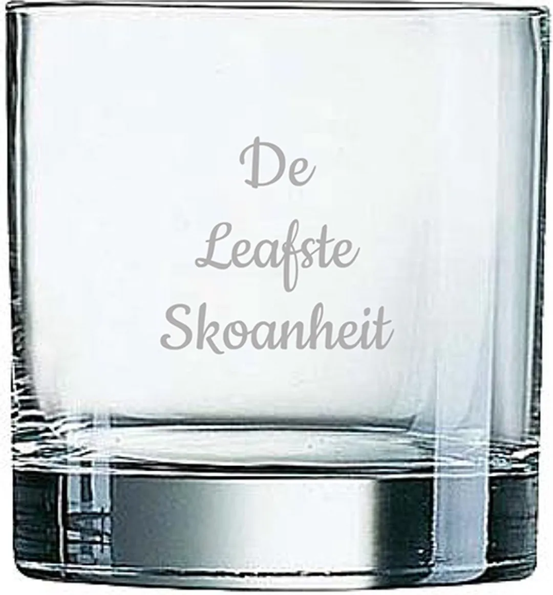 Arcoroc Gegraveerd Whiskeyglas 38cl