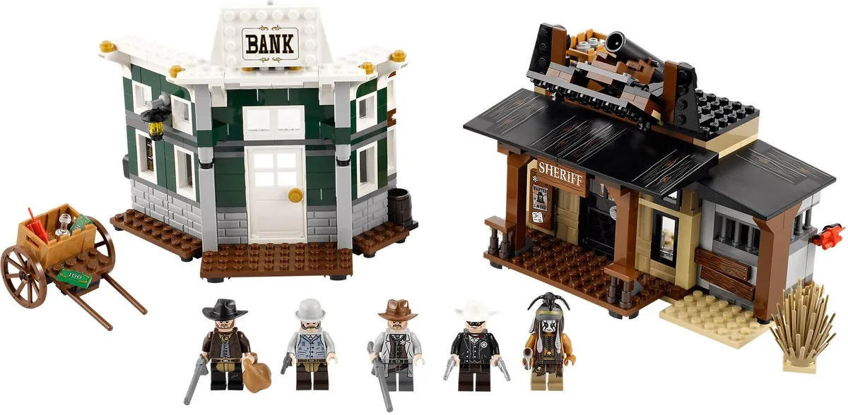 LEGO Lone Ranger Colby City Showdown 79109 - 587 Stukken