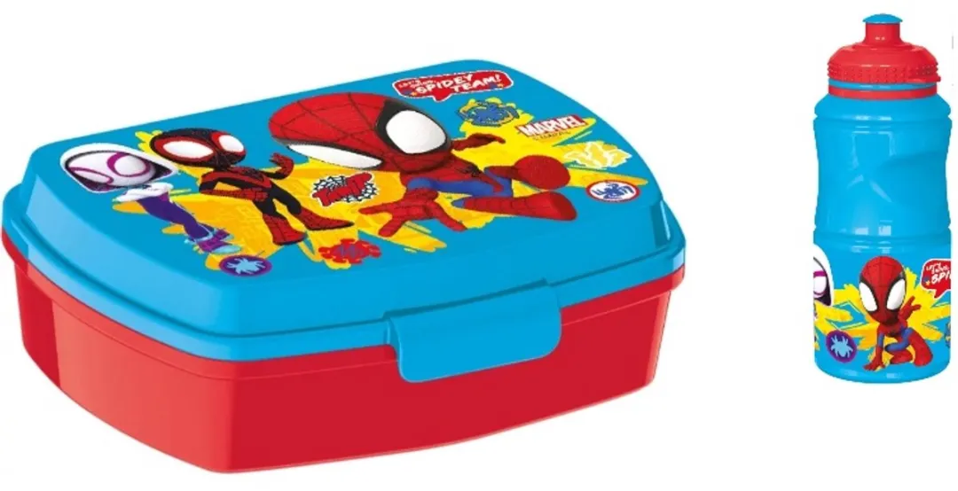 Spider-Man Spidey Team Broodtrommel & Drinkfles 380ml