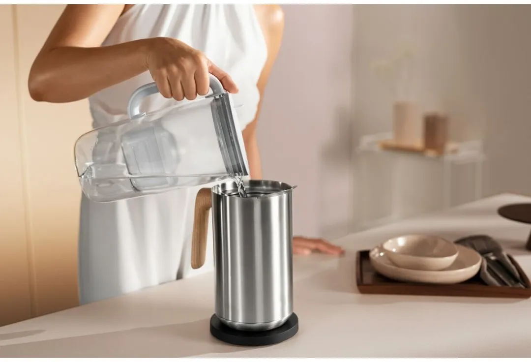 BRITA Glass MX Pro Pure Waterfilterkan 2.5L - Grijs