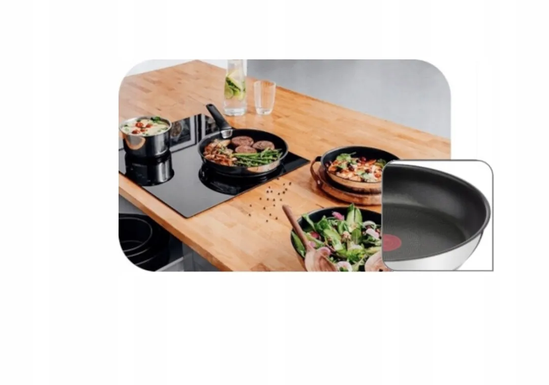 Tefal Ingenio Emotion Pannenset 24/28cm - 3-delig - Zilver - afbeelding 5 van 5