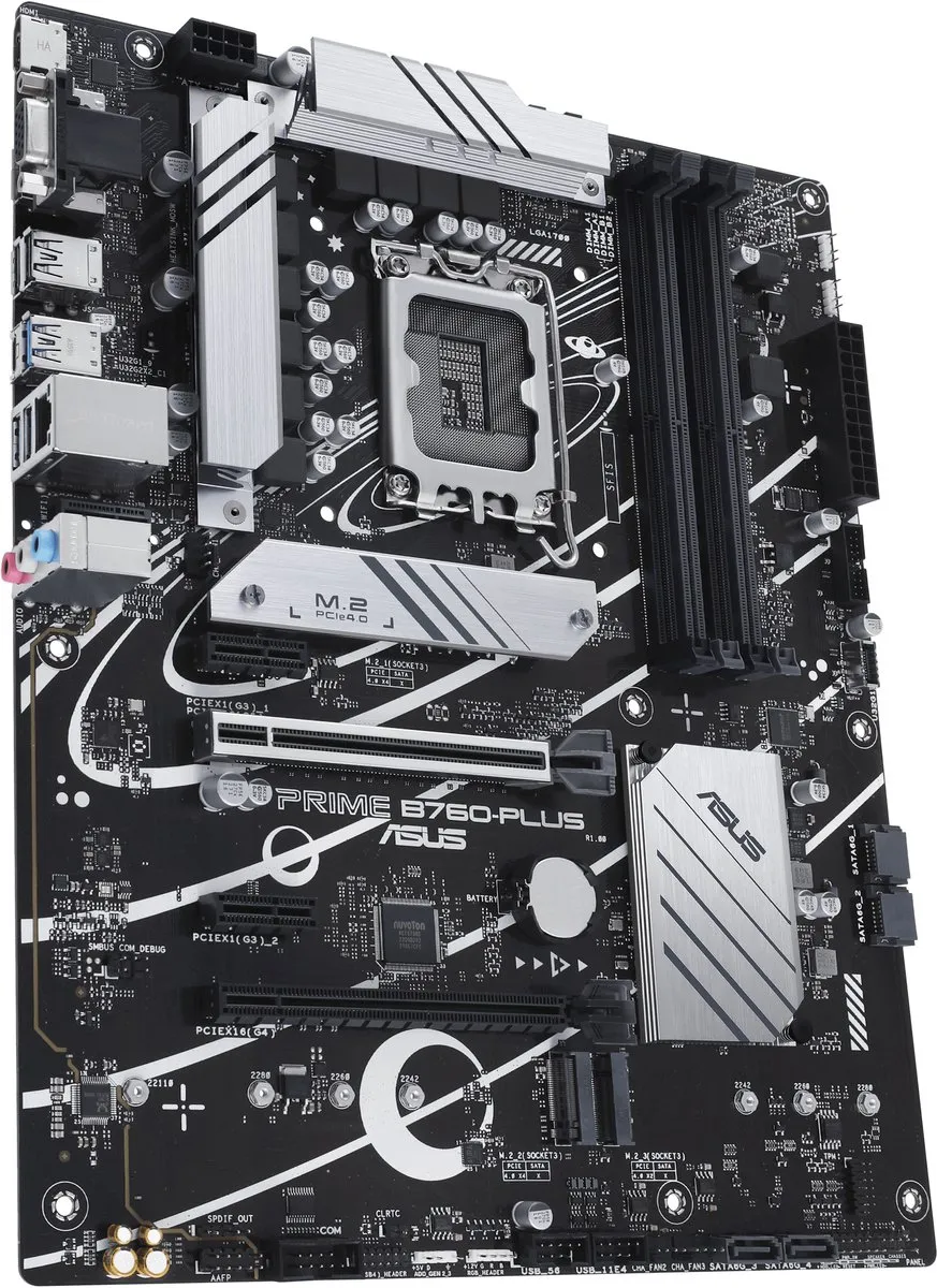 ASUS PRIME B760-PLUS B760 ATX Moederbord - LGA1700