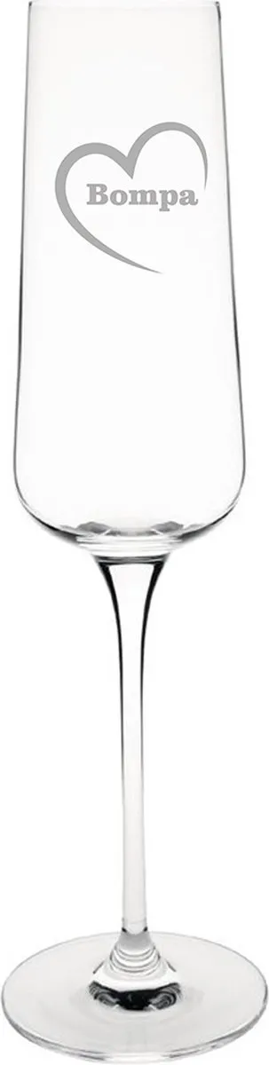Olympia Champagneglas Bompa-hartje 27cl