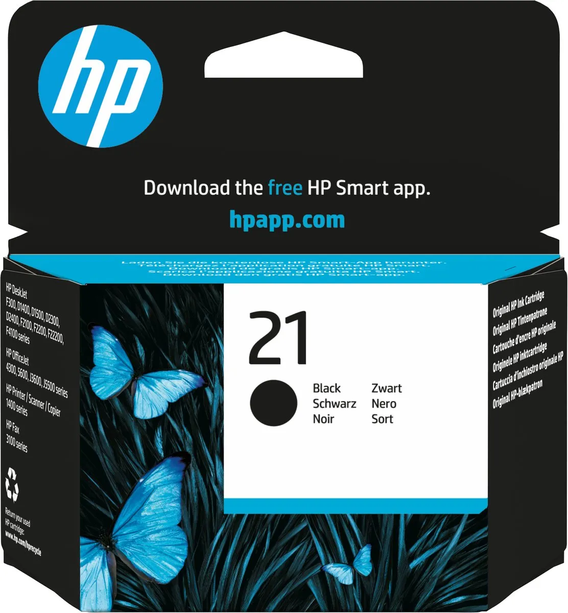 HP T21 C9351AE Inktcartridge