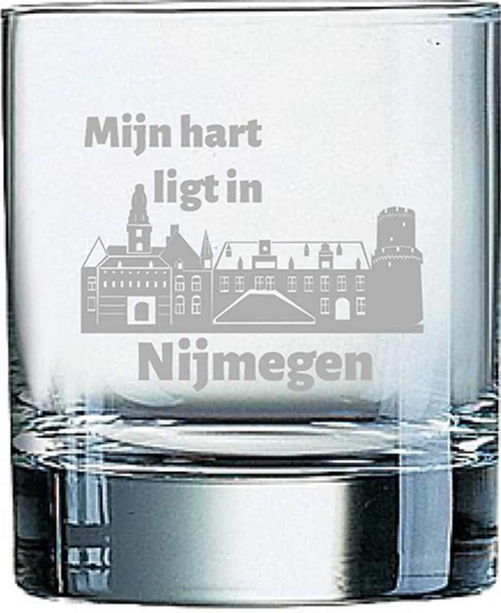 Arcoroc Nijmegen Gegraveerd Whiskeyglas 20cl