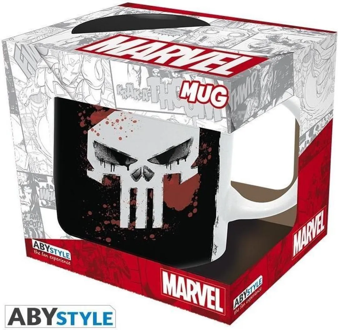 Marvel The Punisher Mok 320ml - Multicolor