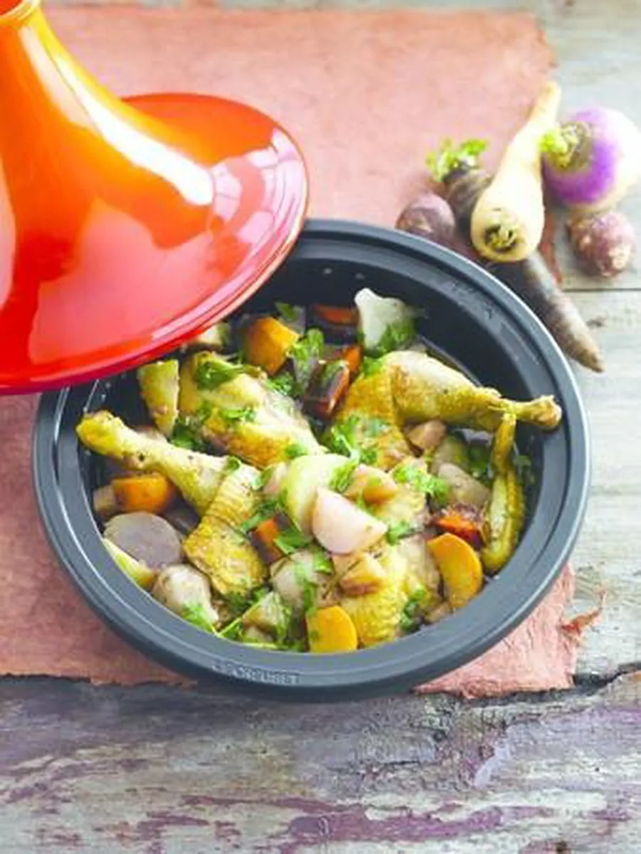 Le Creuset Tajine 35cm Oranje