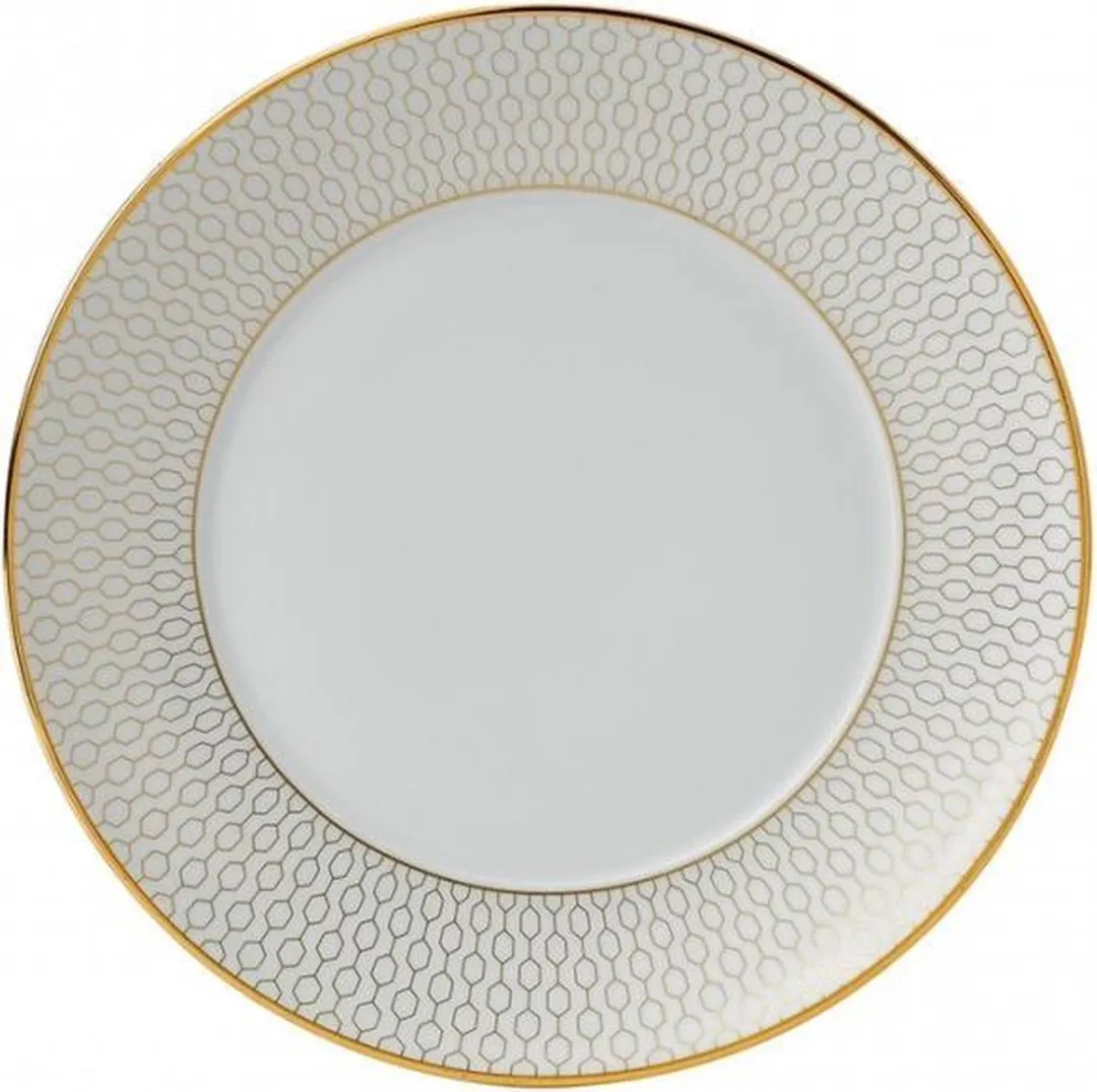 Wedgwood Arris Gebaksbordje - Ø17cm - Wit