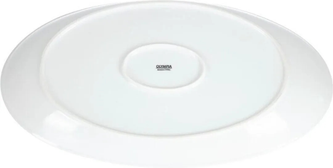 Olympia HTCC892 Diepe Ovale Schaal - Wit