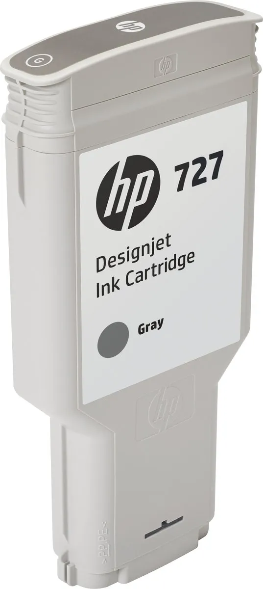 HP 727 F9J80A Inktcartridge - 300ml - Grijs