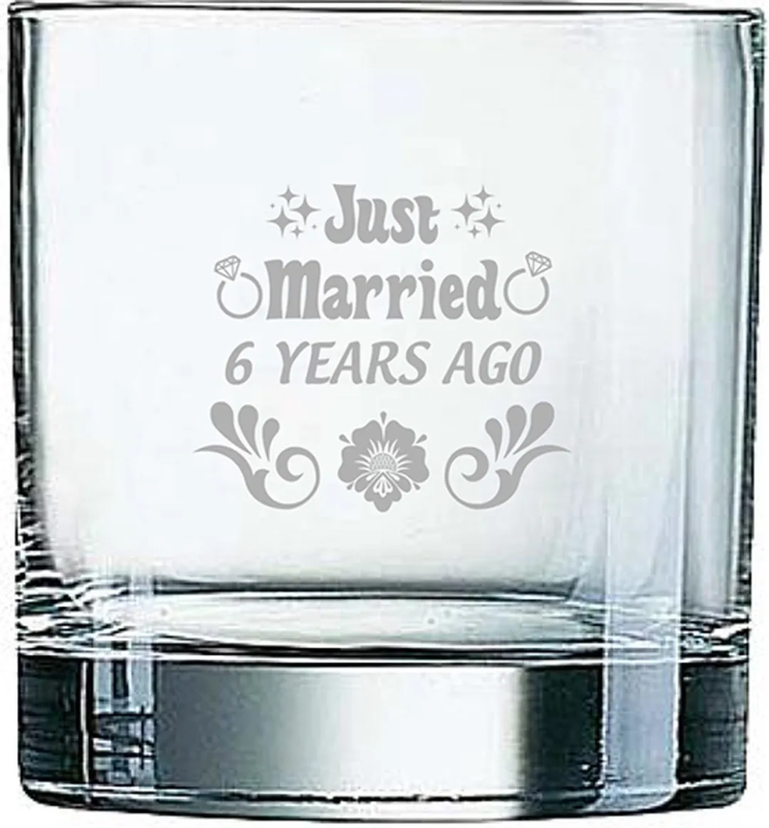 Arcoroc Whiskeyglas Just Married 38cl