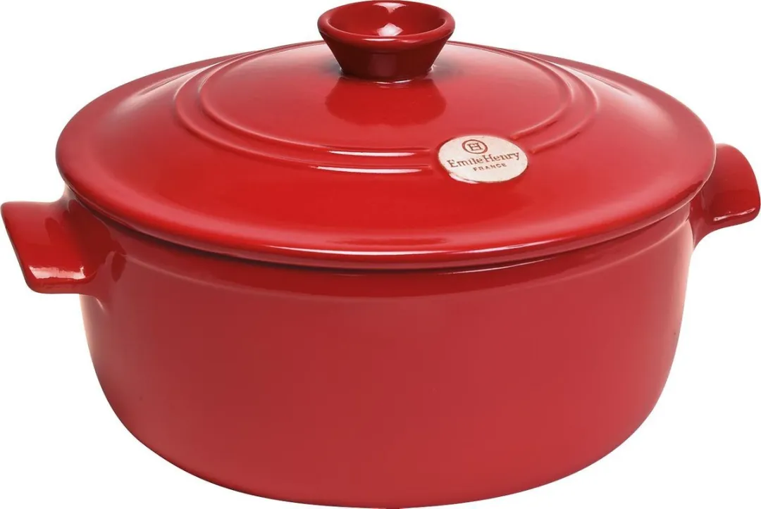 Emile Henry Grand Cru Kookpan Ø285mm - Rood