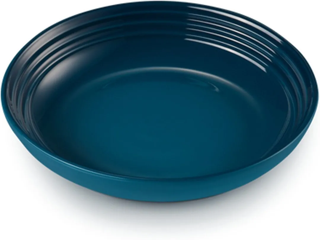 Le Creuset Diep Bord 22cm - Deap Teal