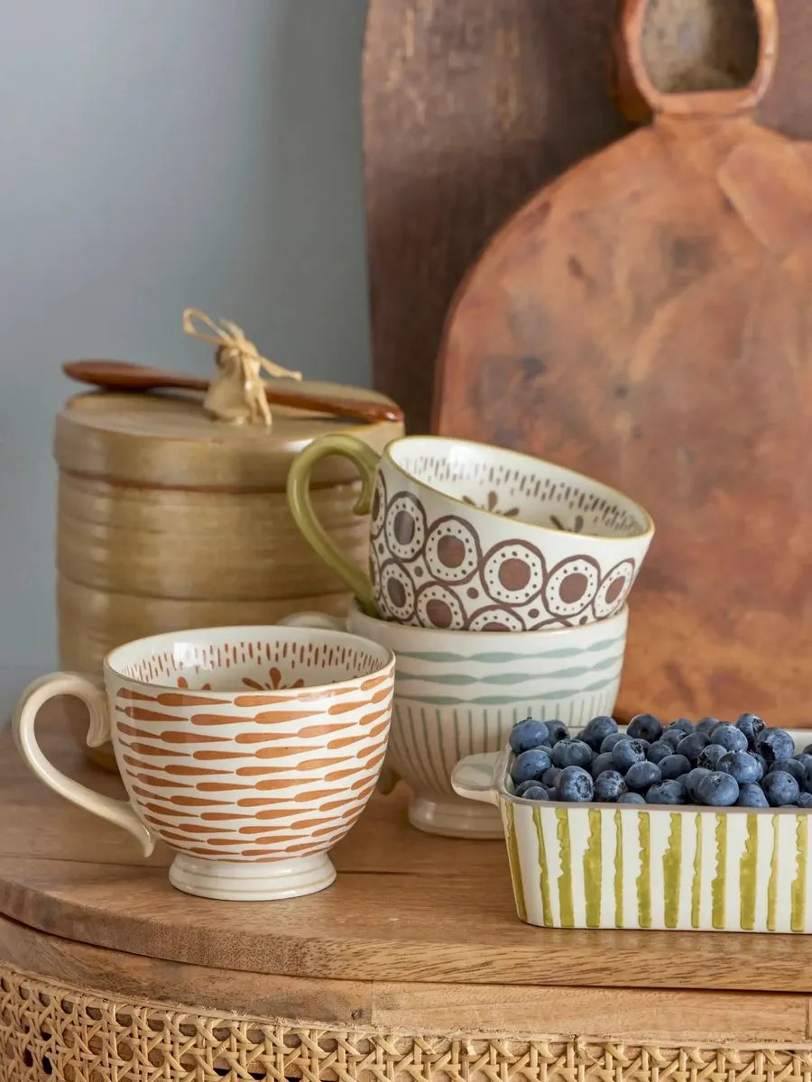 Bloomingville Mok Maple Aardewerk - 11cm - Bruin