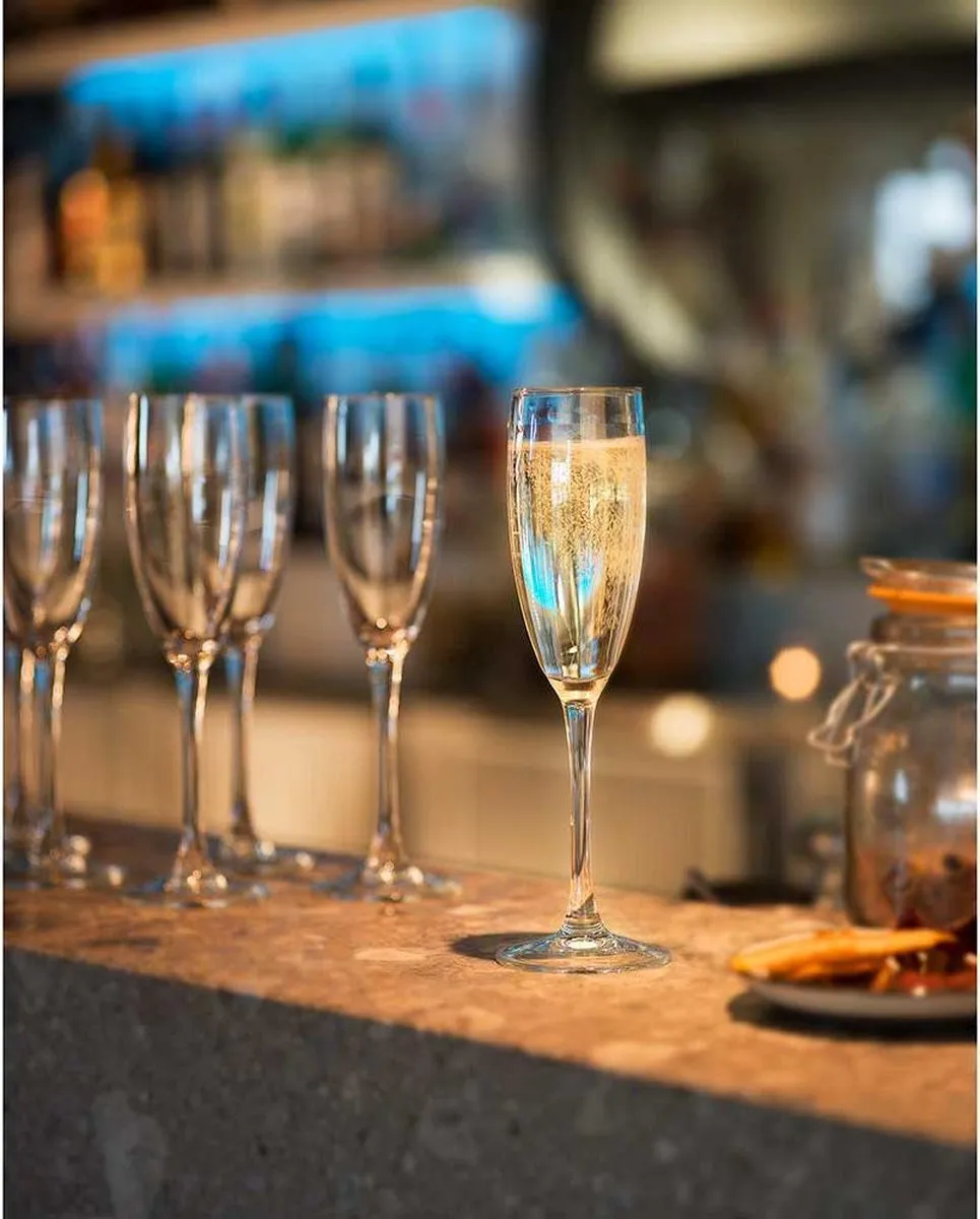 Cosy&Trendy Cosy Moments Champagneglas 19cl - Set van 6