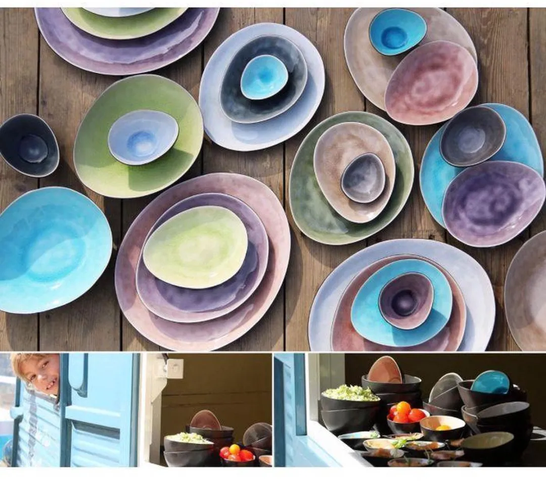 Cosy&Trendy Streetfood Festival Schaaltjes - Set 10 Stuks - Ø10.5cm - Assorti