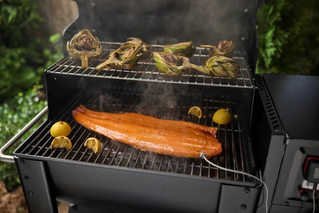 Weber Smoque 500 Pellet BBQ - Zwart