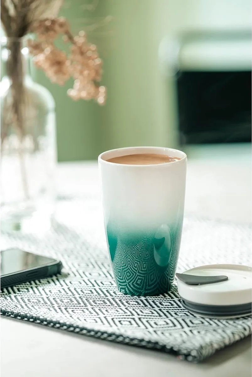 Villeroy & Boch Coffee To Go Beker 350ml - Groen