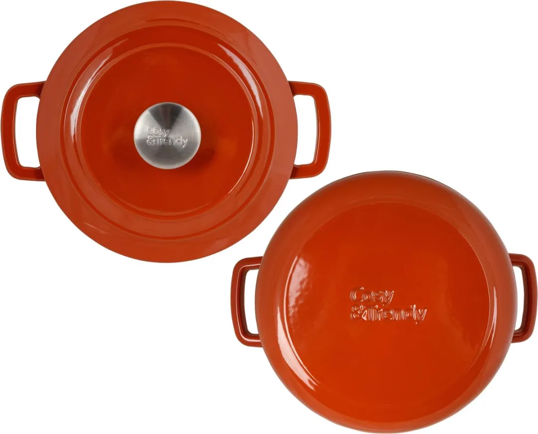 Cosy&Trendy Fontestic Kookpan Roest - Ø24cm