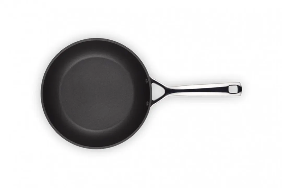 Le Creuset Les Forgees Diepe Koekenpan 26cm - Zwart