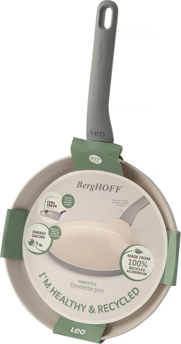 BergHOFF LEO Omeletpan Balance Moonmist - Ø25cm - Grijs