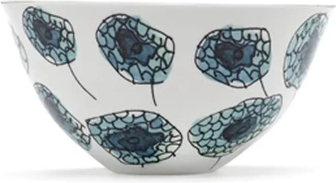 Serax Marni Midnight Flowers Anemone Slakom - 25cm - Meerkleurig