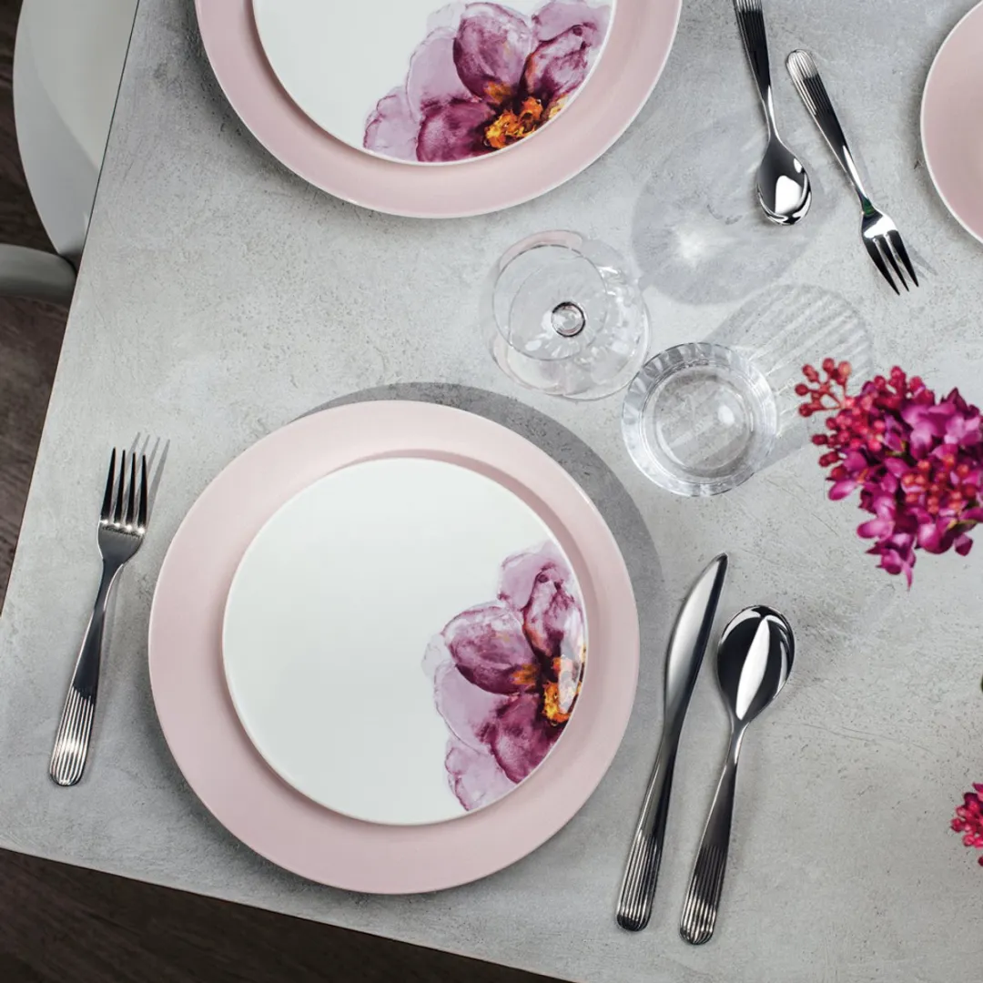 Villeroy & Boch Rose Garden Tafelbesteek 24-delig - 24 Stuks