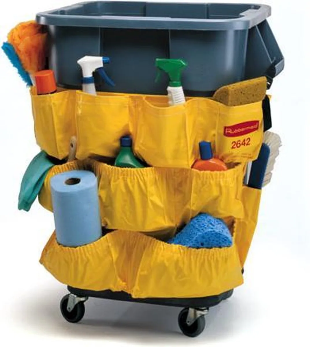 Rubbermaid Brute FG353000BLA Voedselcontainer Trolley - Zwart